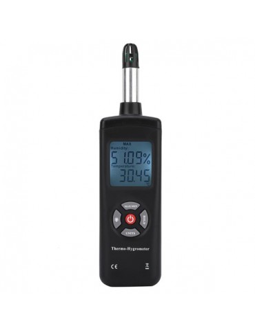 Portable Digital Temperature Humidity Meter Thermometer Hygrometer (Battery Not Include)