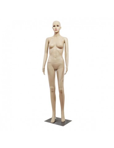 XSL6 Female Straight Hand Bent Foot body model Mannequin Skin Color