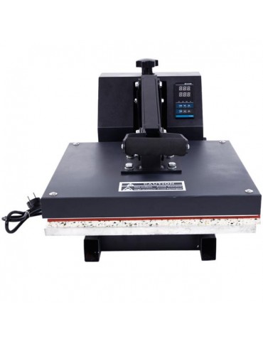 38 x 38 Clamshell Heat Press T-shirt Digital Transfer Sublimation Machine Black US Plug 110V