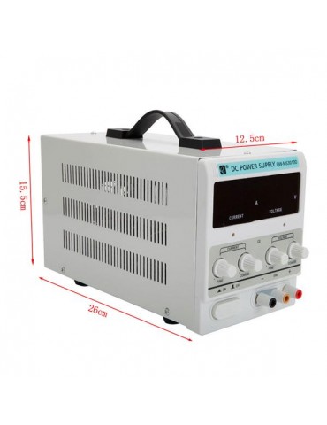 QW-MS305D 30V 10A Adjustable DC Stabilizer Power Supply (US Standard)